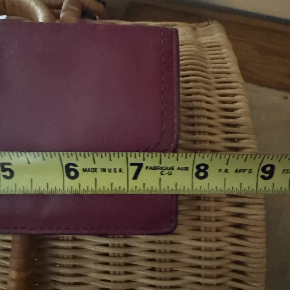 Coach Women's Burgundy/Berry Slim Clutch Wallet - Image 12