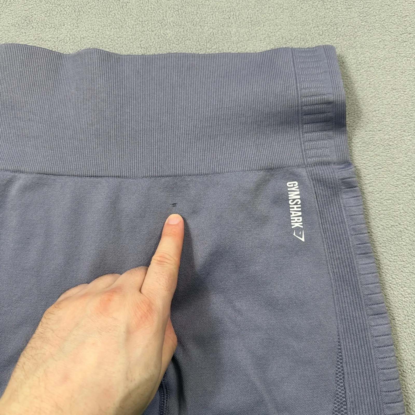 Gymshark Adapt Seamless Leggings S Purple High Waisted Workout Athletic Gym BB - Image 7