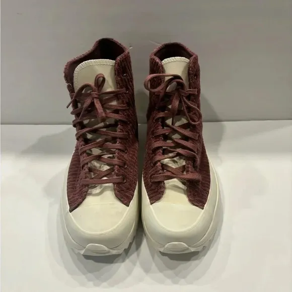 Converse - Unisex Run Star Hike Platform Striped Knit High Top Shoes - Image 2