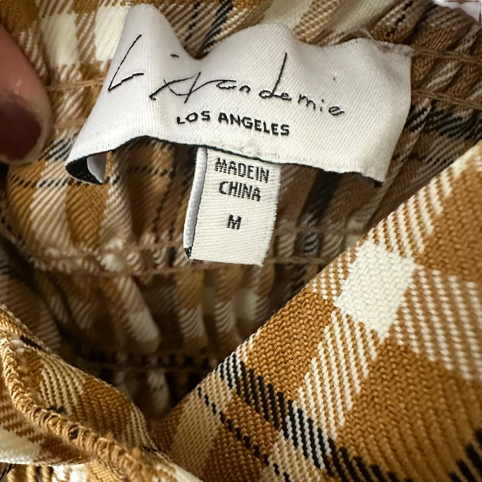 Revolve L'Academie Veira Midi Dress in Ochre Multi - Image 7