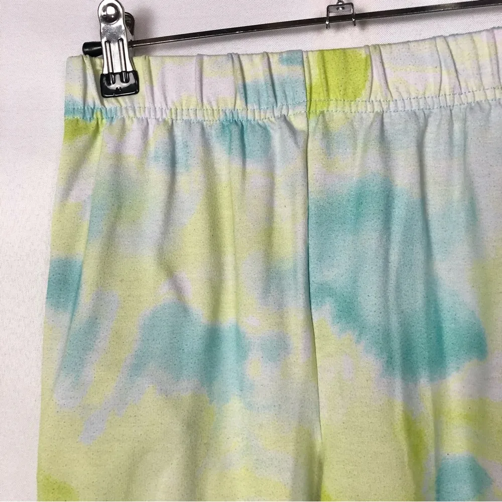 Ideology Green & Blue Tie Dye Tapered Jogger Sweatpants M - Image 24