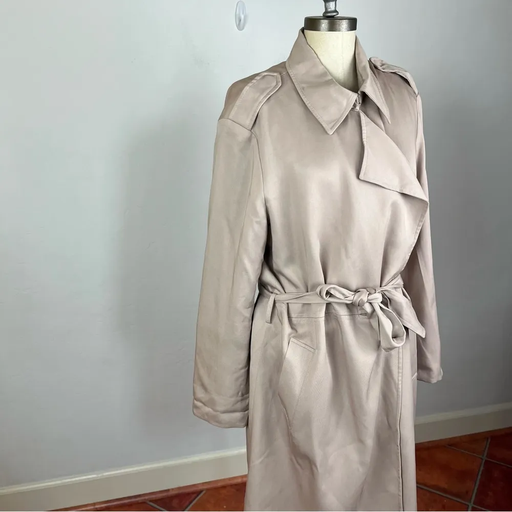 All Saints Bexley Mac Trench Coat - Image 3