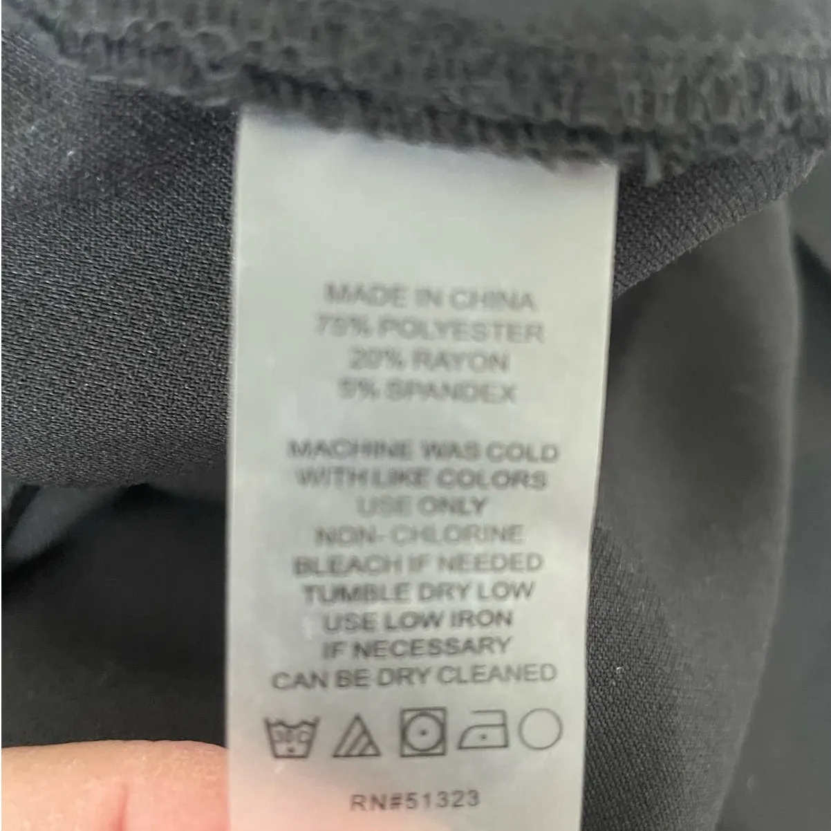 Vince Camuto Women Pants 8 Black‎ Tapered Leg Stretch Pockets Comfort Workwear - Image 7