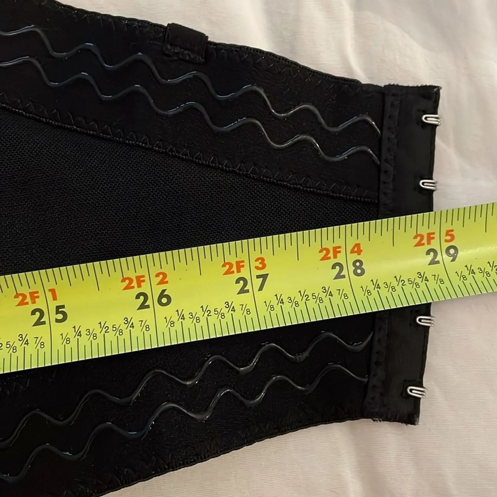 French Kiss Black Strapless Bustier Corset Womens Size Large Underwire Padded - Image 8