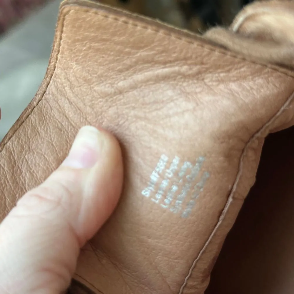 Madewell Womens Nash Chukka Boots 7 Tan Suede Leather Ankle‎ Laceup Almond Toe - Image 13