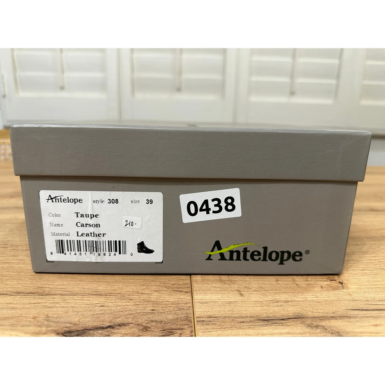 Antelope Carson Ankle Booties Taupe Leather Size 8/8.5 US 39 EU NIB Chic Comfy - Image 11