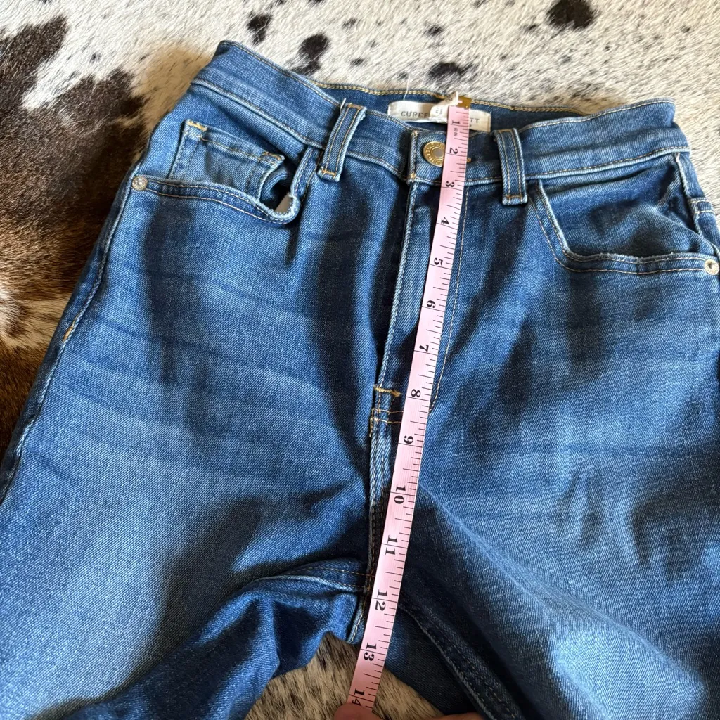 CURRENT ELLIOT The Side Street High Waist Flare Jeans Size‎ 24 - Image 7