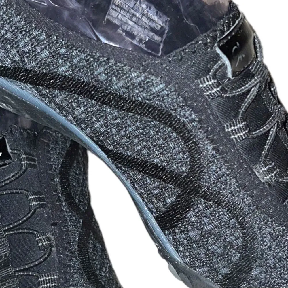 Skechers black breath easy infi-knity slip on shoes - Image 3