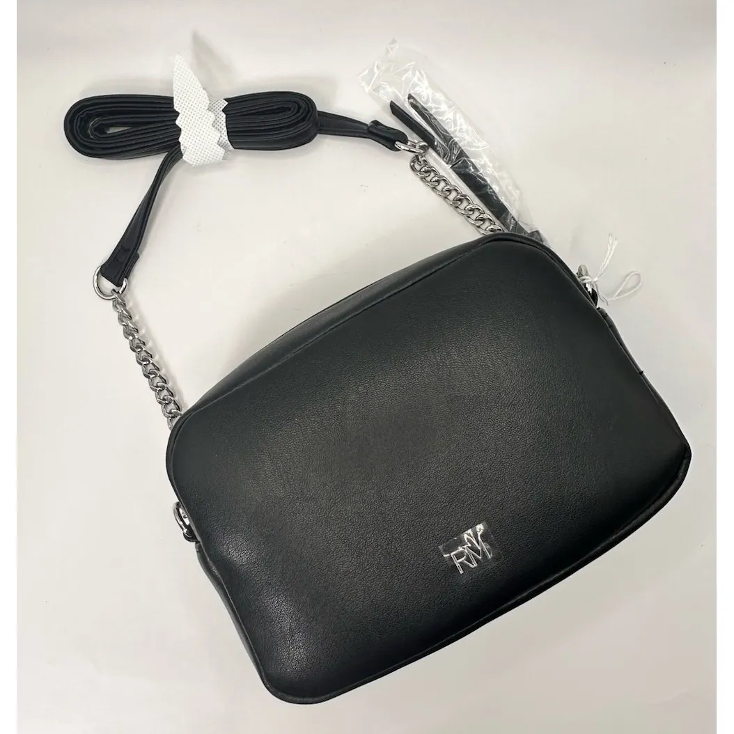 REBECCA MINKOFF‎ Small Diamond Quilt Studded Top Zip Crossbody Bag Purse NEW - Image 13