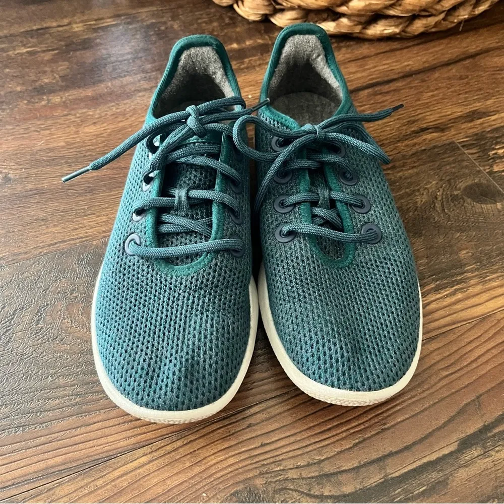 Womens Allbird Tree Runners Blue Size 8 - Image 2