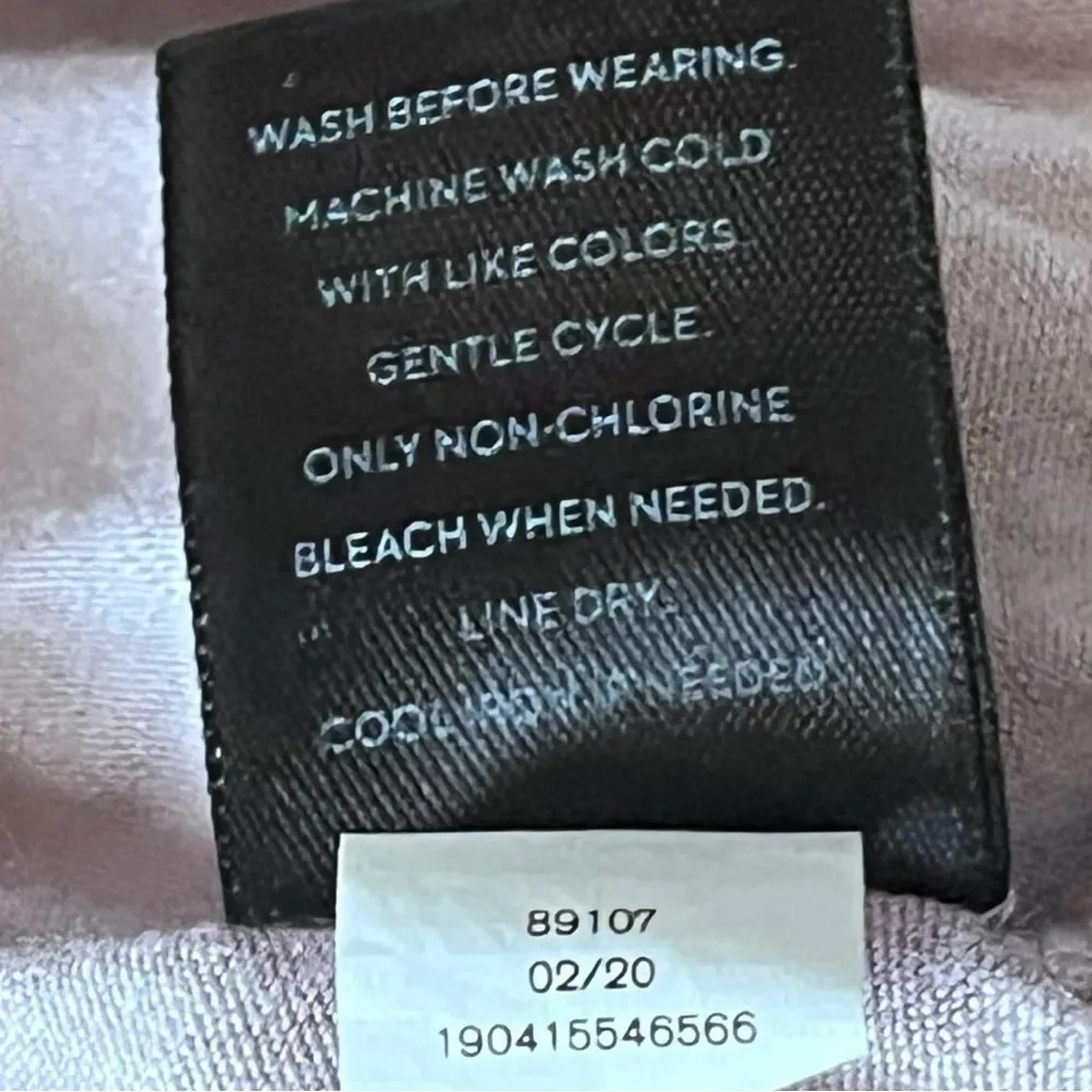 Simply Vera Wang Purple‎ Gray Ruched Sleeveless Shirt Size XS Minimalist Boho - Image 5