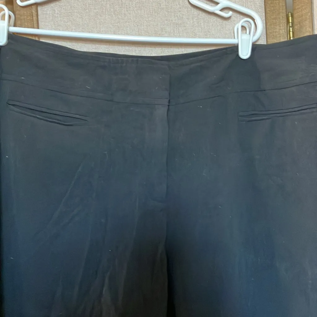 FINAL MARKDOWN Dressbarn Women's Classic Black Dress slacks 24w - Image 4