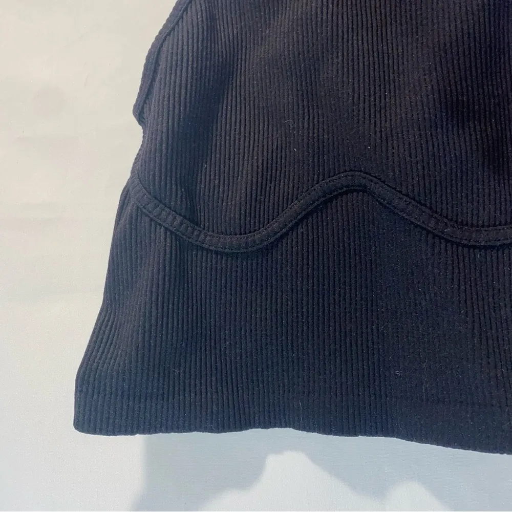 Double Zero  Ribbed Activewear Top - Image 3