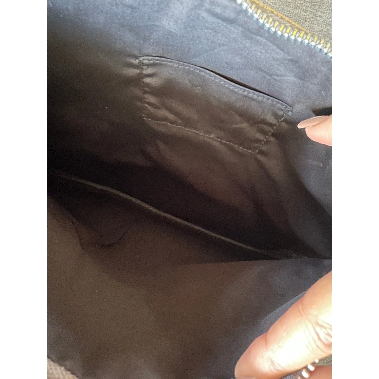 Rebecca Minkoff LimeLife By Alcone Metallic Gold Medium Tassel Clutch Purse - Image 5