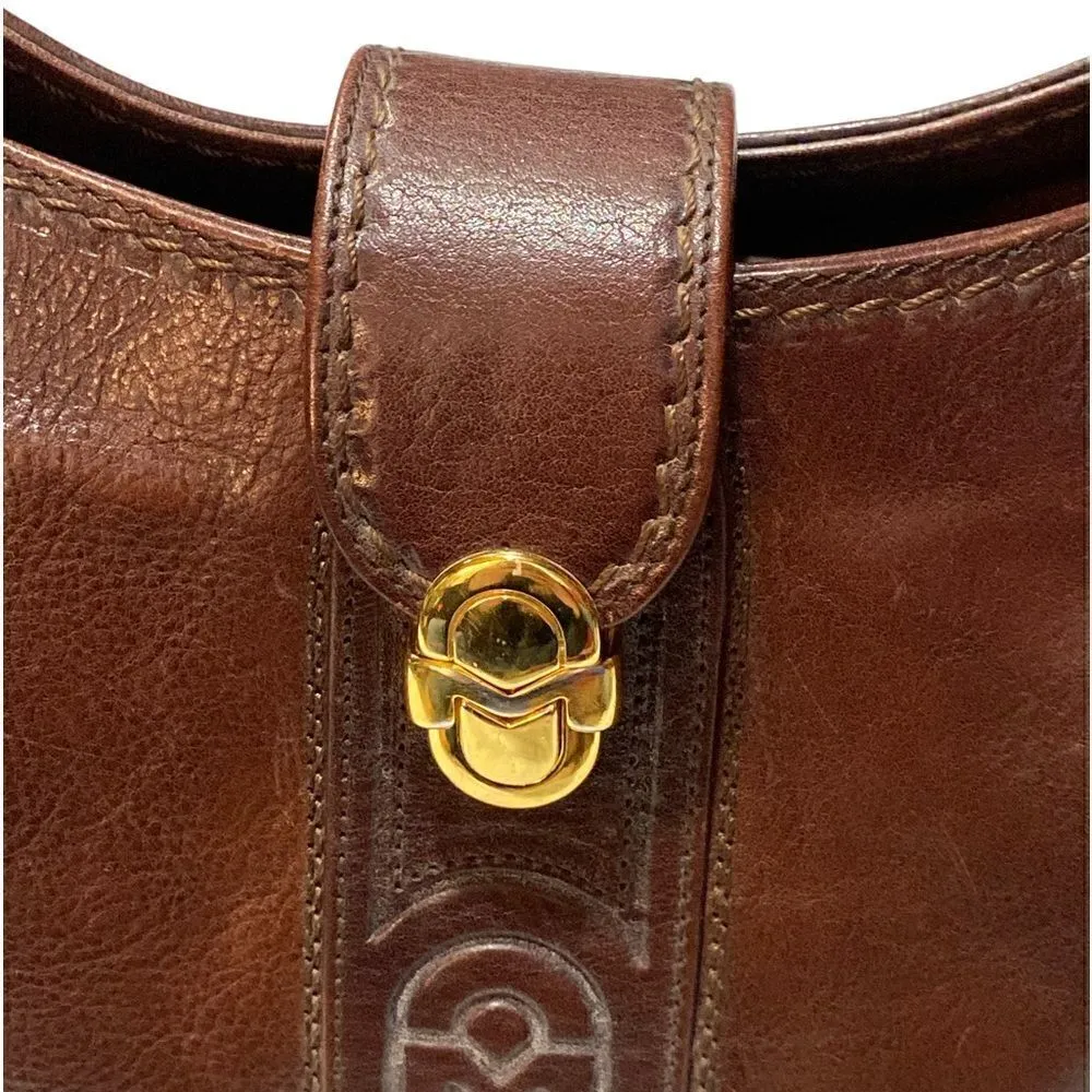 Vintage Marino Orlandi Brown Shoulder Bag Brown - Image 2