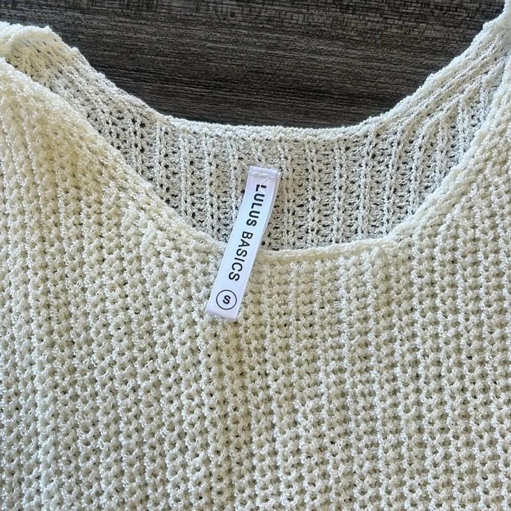 Lulu's knit tank.  Size Small - Image 2