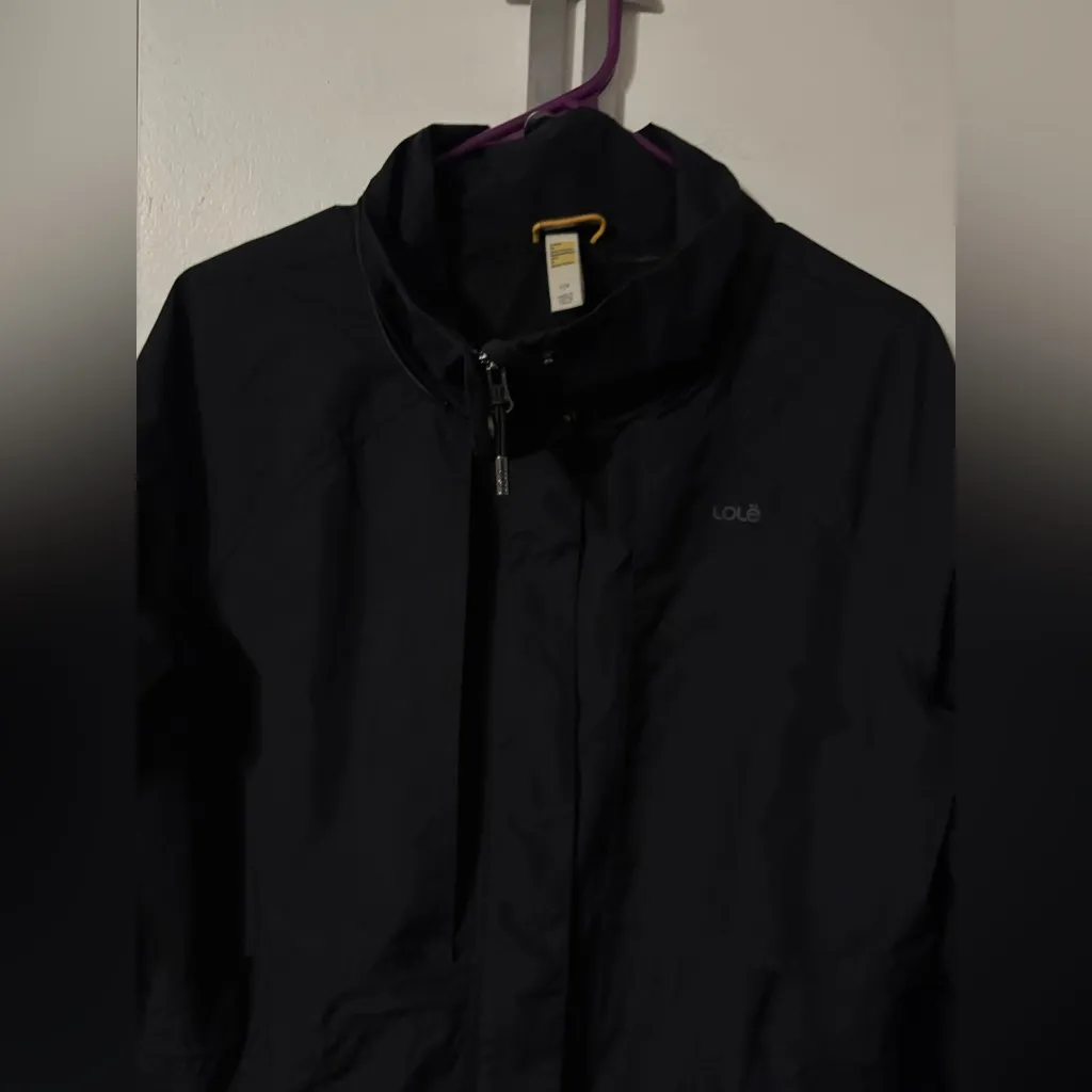 Lole black Piper 2.0 Packable Rain Jacket Large - Image 2