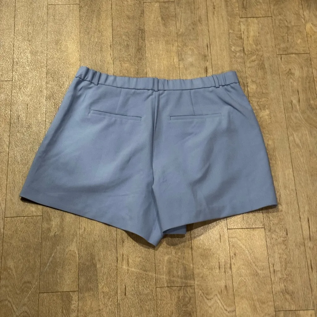 NWT Abercrombie & Fitch Curve Love Sloane Tailored Blue Shorts Sz 34/18 - Image 6