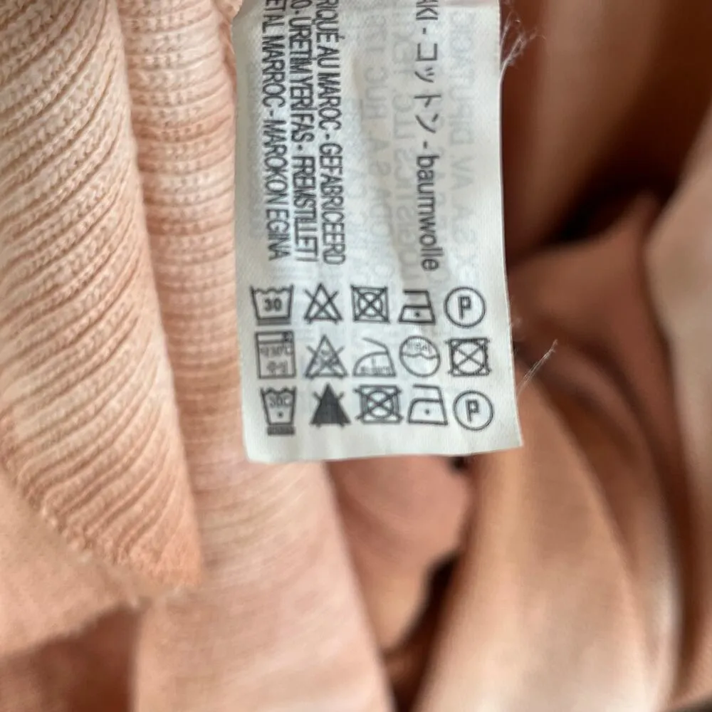 Zara Women's Pink Tie Dye Sleeveless Maxi Dress Size S - Image 10