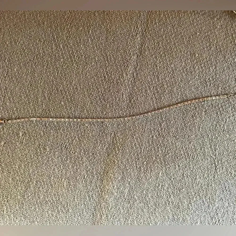 Silver costume tennis bracelet​​​ - Image 2