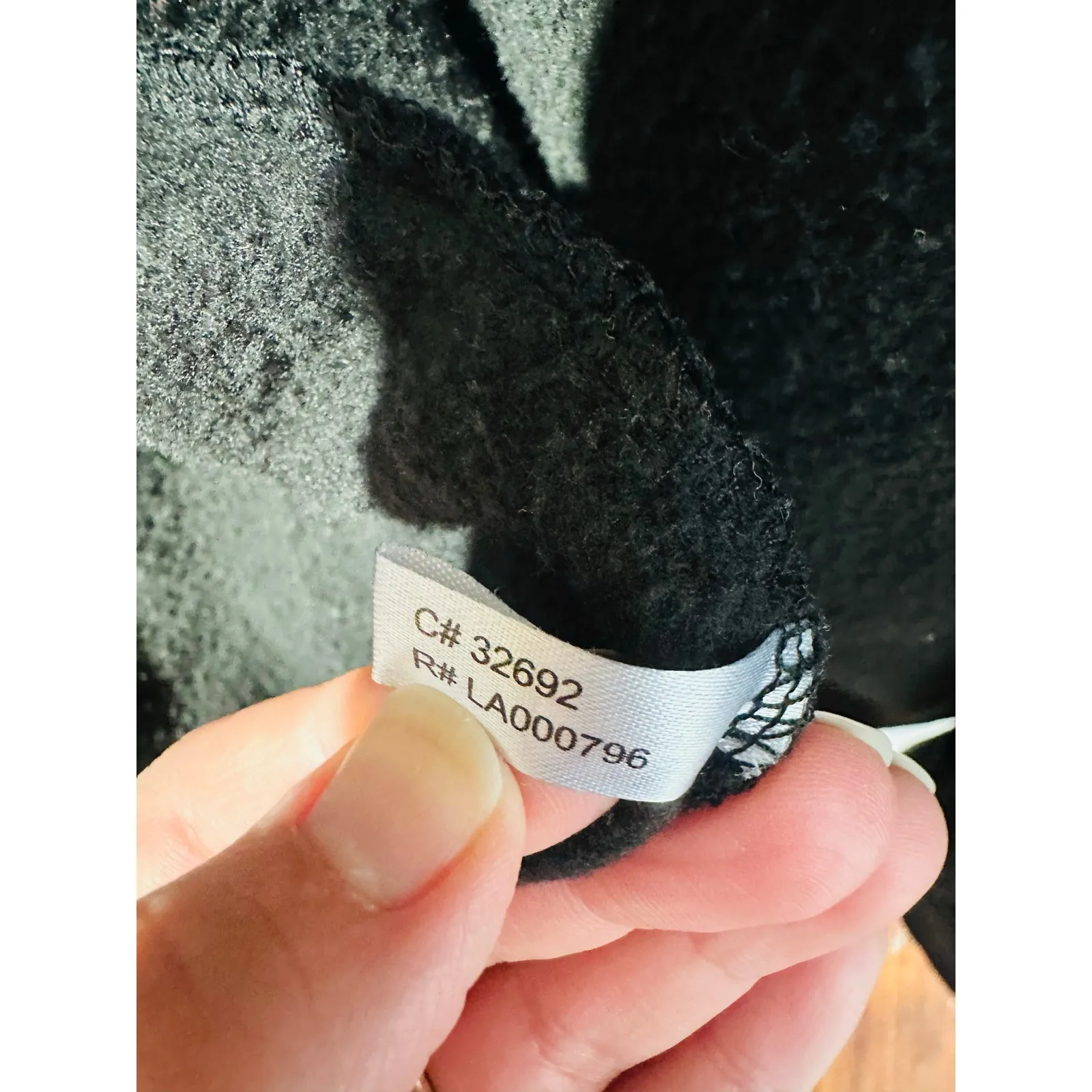 ITEM OF THE GAME Black OKC Thunder Logo Zip Up Drawstring Hoodie size Medium - Image 10