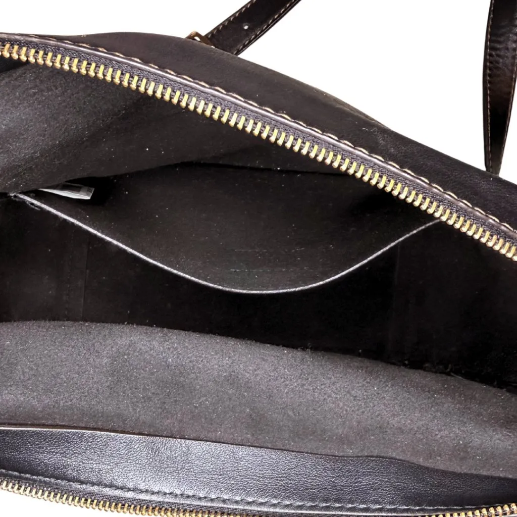 Furla Adele Black Leather Crossbody Bag in Onyx Pebbled Leather - Image 7