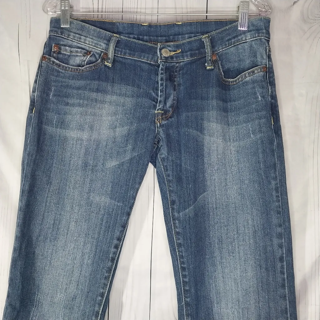 Lucky Brand Y2K Classic Low Rise Flare Blue Women's Jeans - Image 3