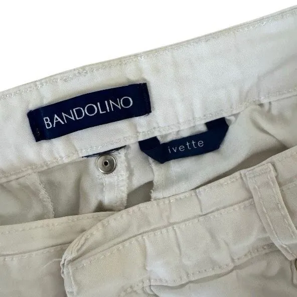 Bandolino Ivette White Bermuda Shorts Size 12 - Image 4