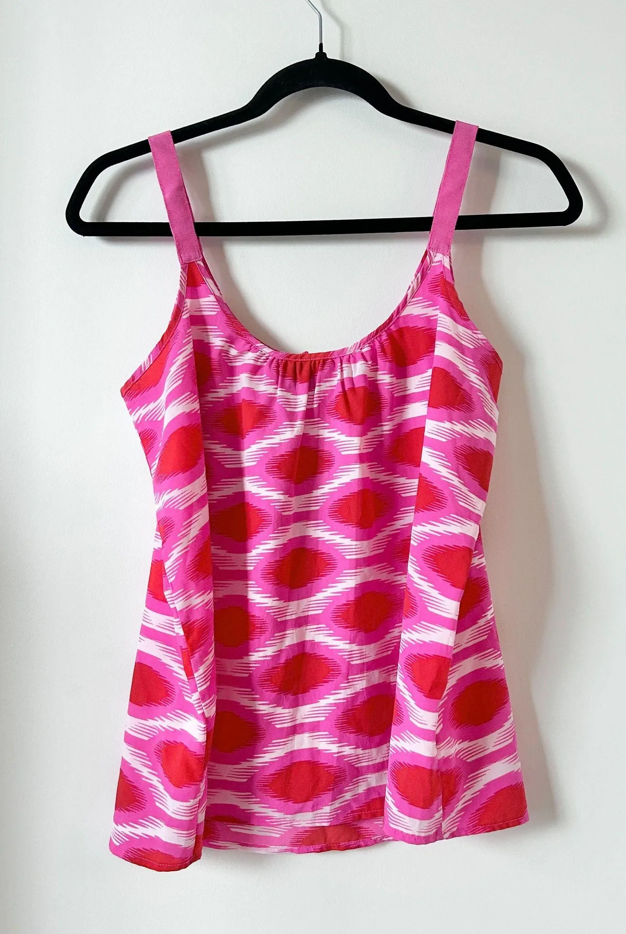 Macbeth Collection by Margaret Josephs Pink Half Zip Chiffon Top Size S - Image 5