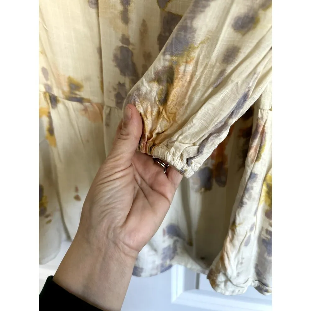 NWOT True Craft Tie Dye Ruffled Dress, size X Small - Image 6