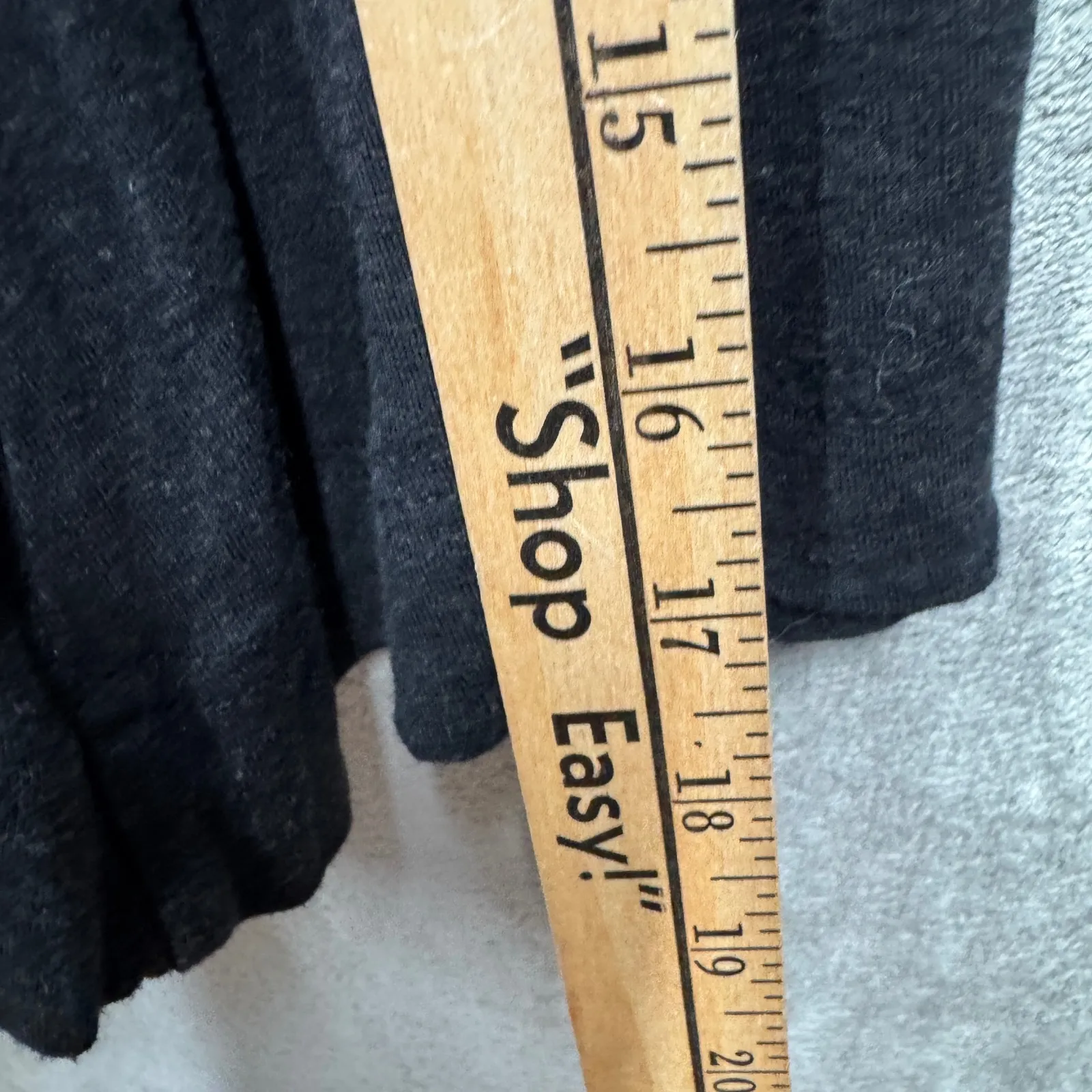 FP Beach Free People‎ Black Maxi Dress L Knotted Front Sleeveless Boho Casual - Image 9