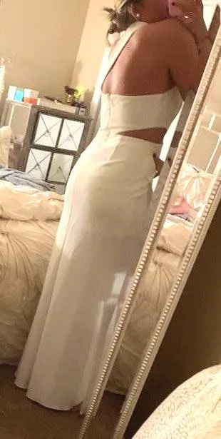 BCBGMAXAZRIA White Gown  - Image 2