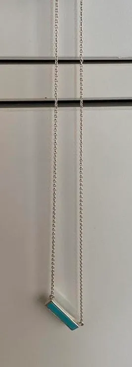 Puravida Turquoise Bar Necklace - Image 2