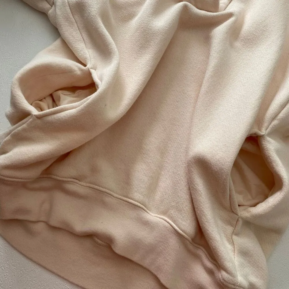 A.L.C. Blush Pink Collared Sweatshirt | Pullover Fleece Top Size XS - Image 7