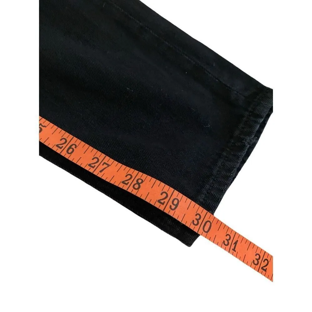 American Eagle Distressed Mom Jeans Straight Leg Destroyed - Image 11