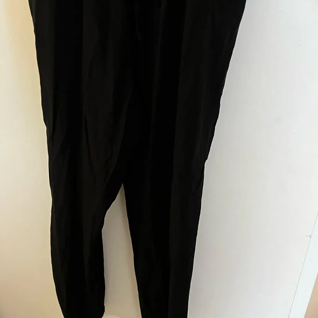 Old Navy  Black Button-Front Romper XL Effortless & Chic - Image 3