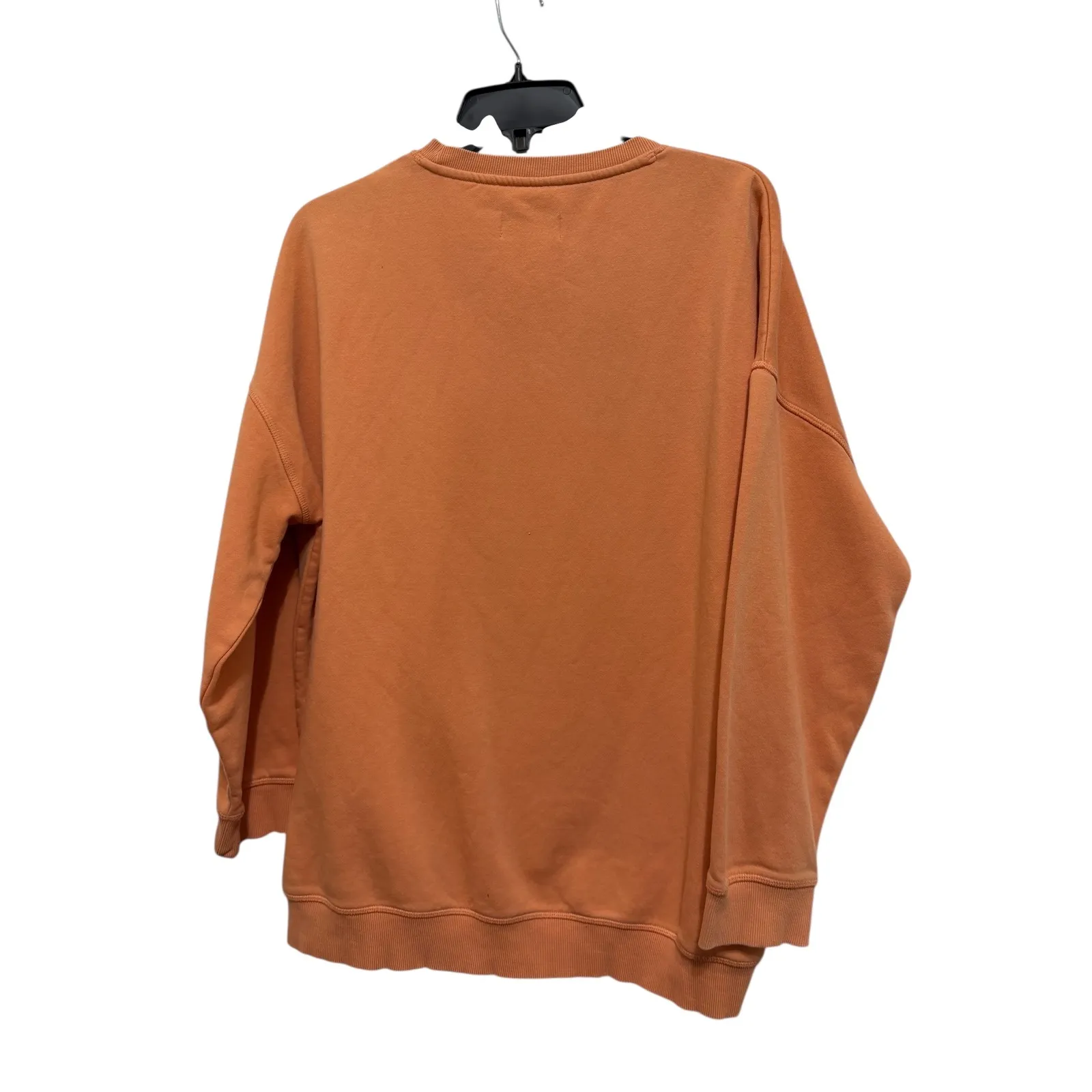 LIV Originals Orange Floral Graphic Sweatshirt Women's Crewneck Pullover Size M - Image 6