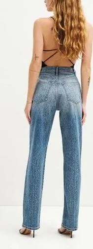 Reformation Elan Ultra High Rise Straight Leg Jeans - Image 2