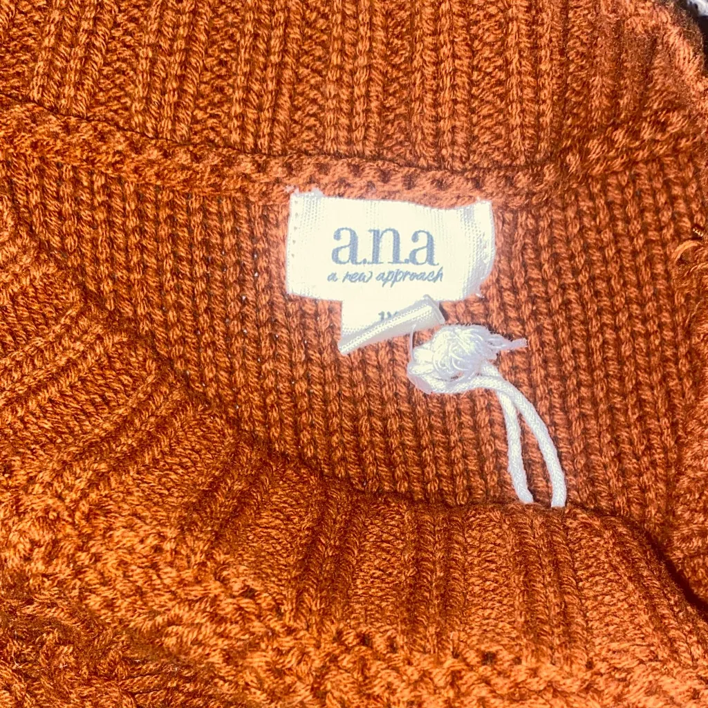 NWOT a.n.a Warm Cable knit Textured Sweater - Image 2