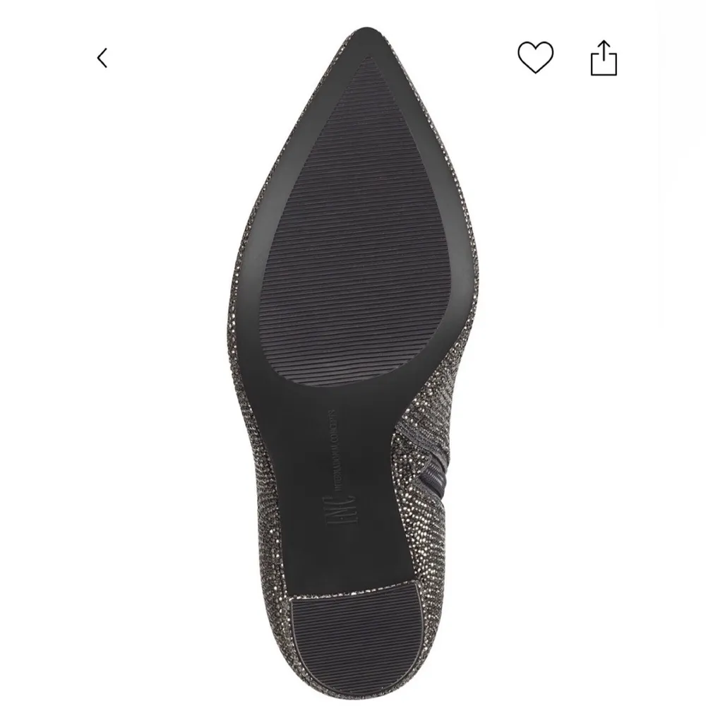 COPY - I.N.C Paiton Block-Heel Silver Grey Knee High  Boots 7M - Image 5