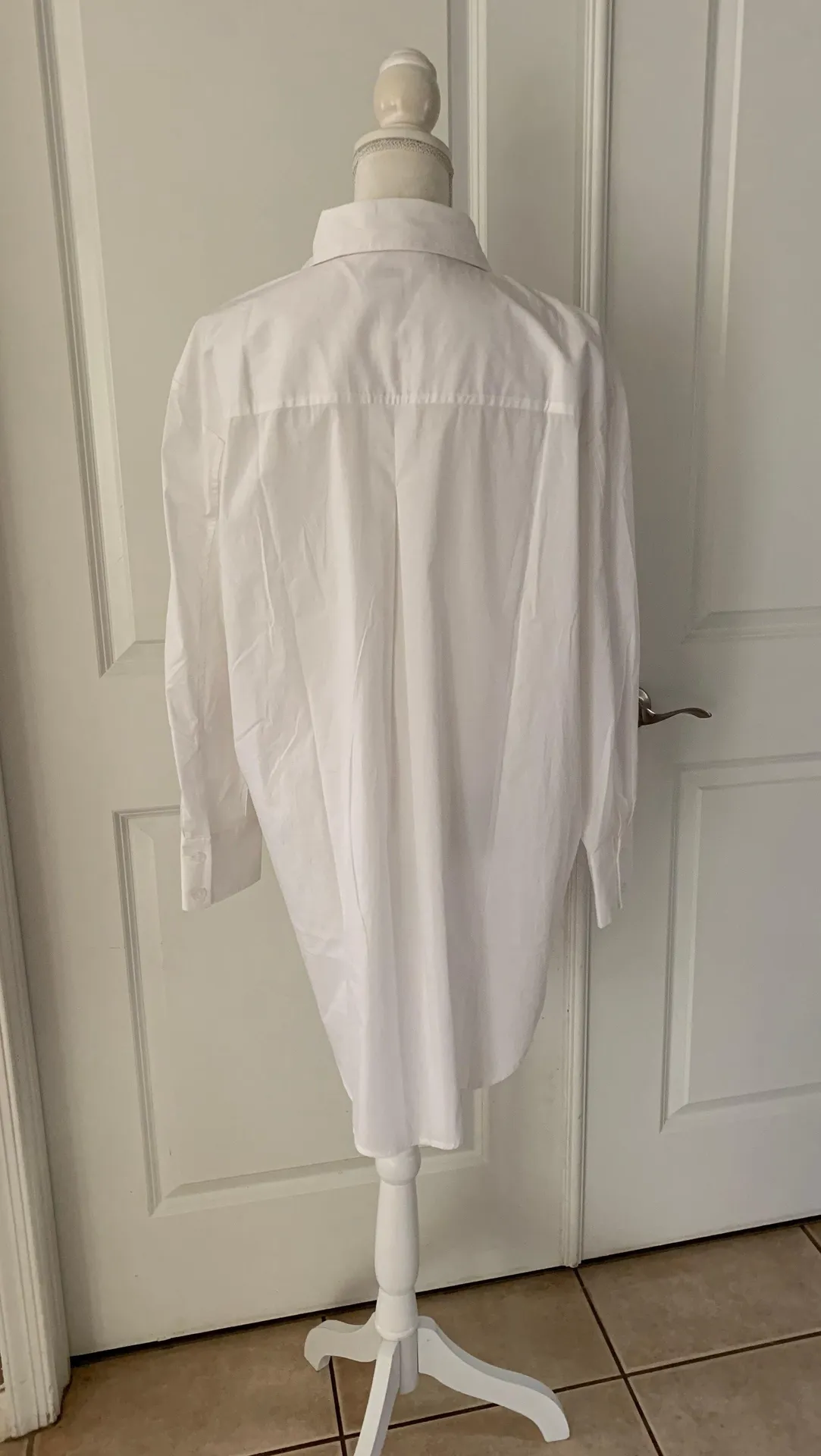 White Button Up Shirt - Image 7