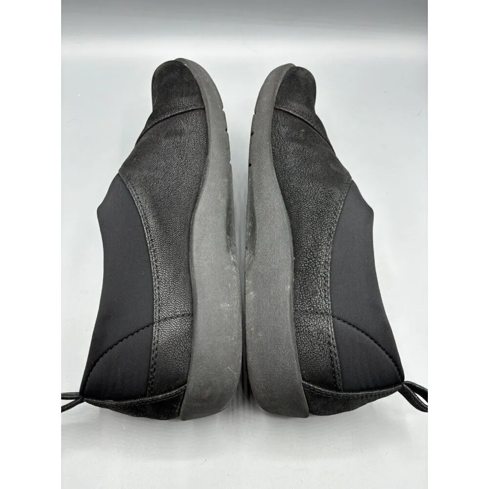 Clarks‎ Cloudsteppers Womens Comfort Shoes Sz 9 Slip On Black Loafers Casual - Image 6