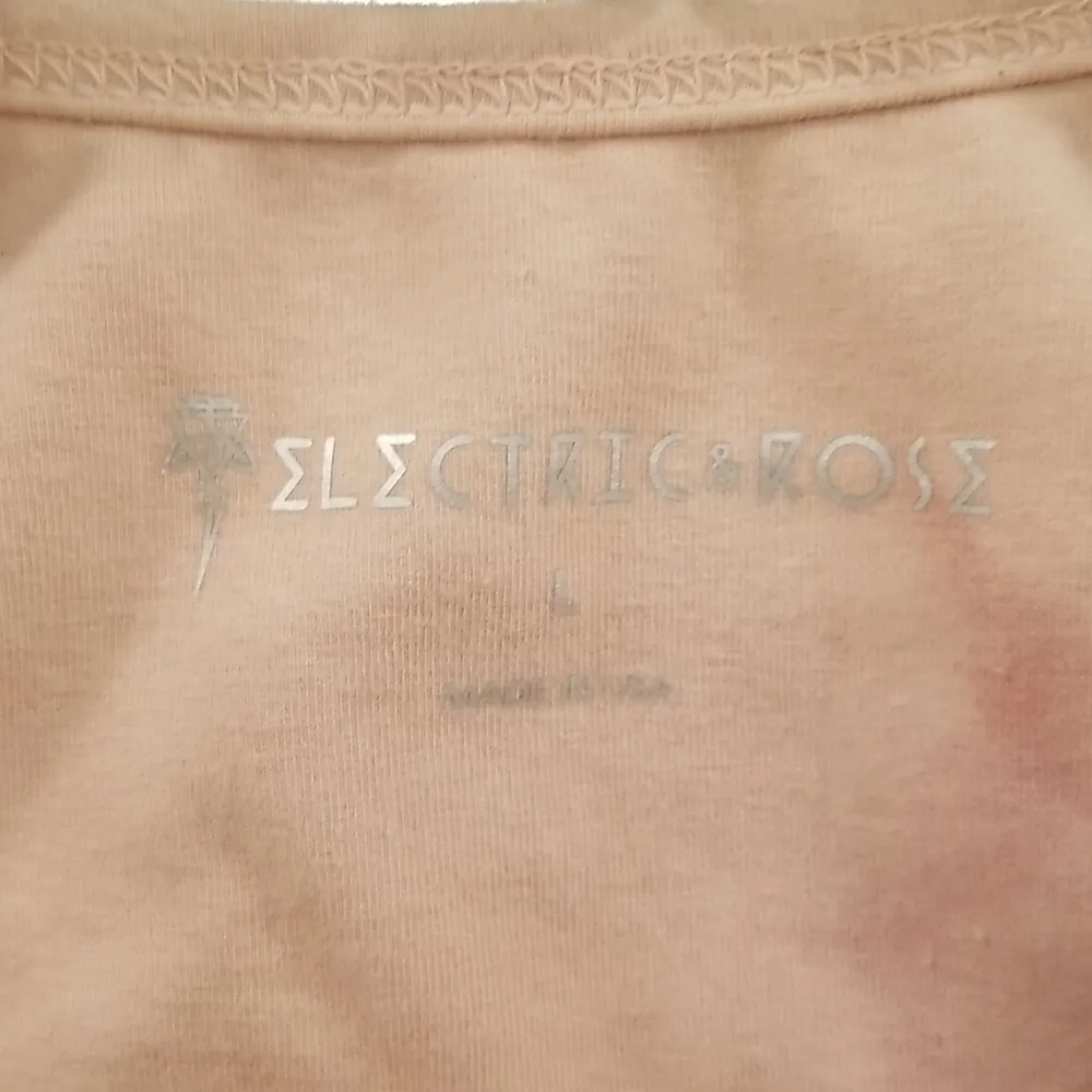 đź’•ELECTRIC & ROSEđź’• Bella Crop Bralette Crimson Beige & Onyx Tie - Image 10