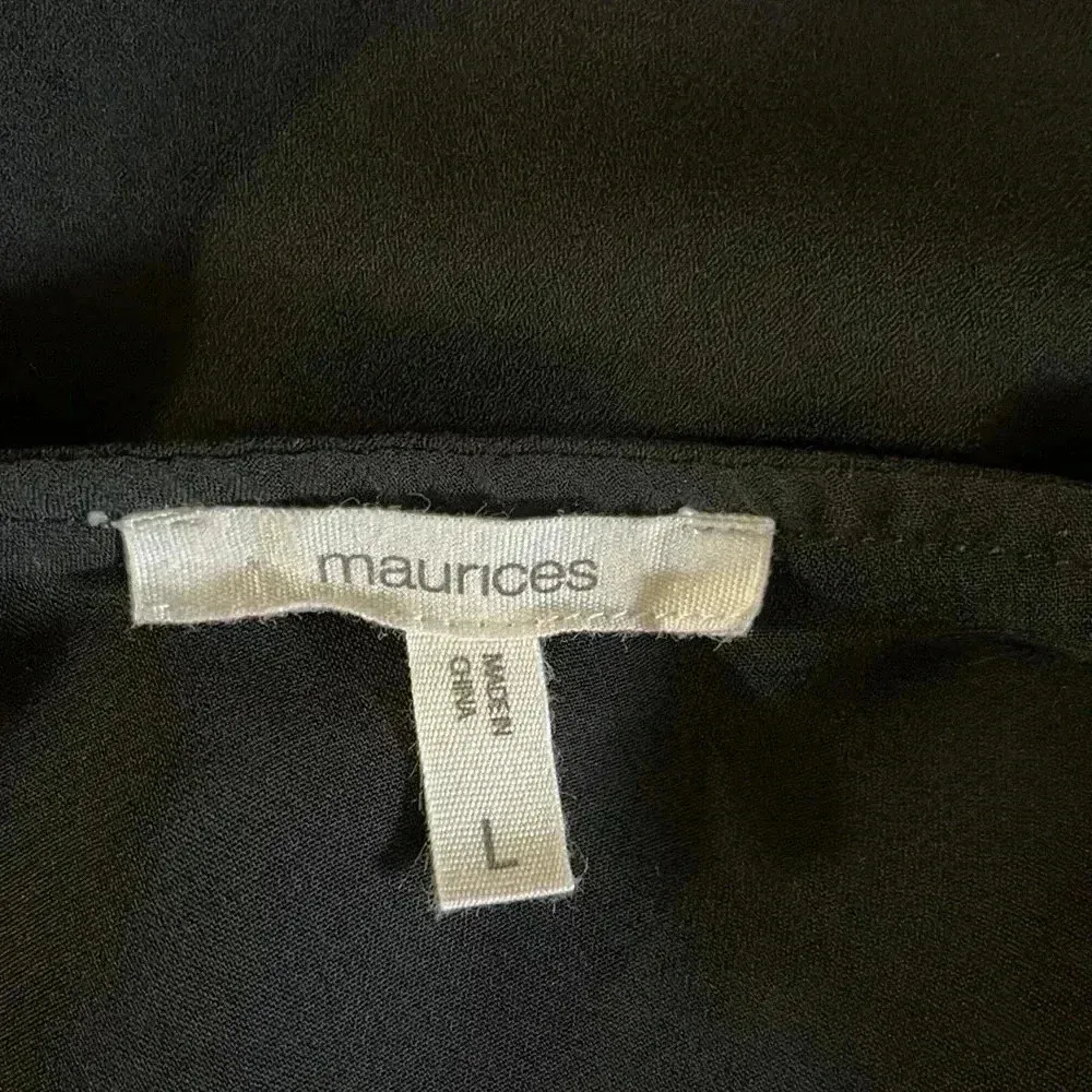 💙 Maurice’s Black Dress Top - Image 5