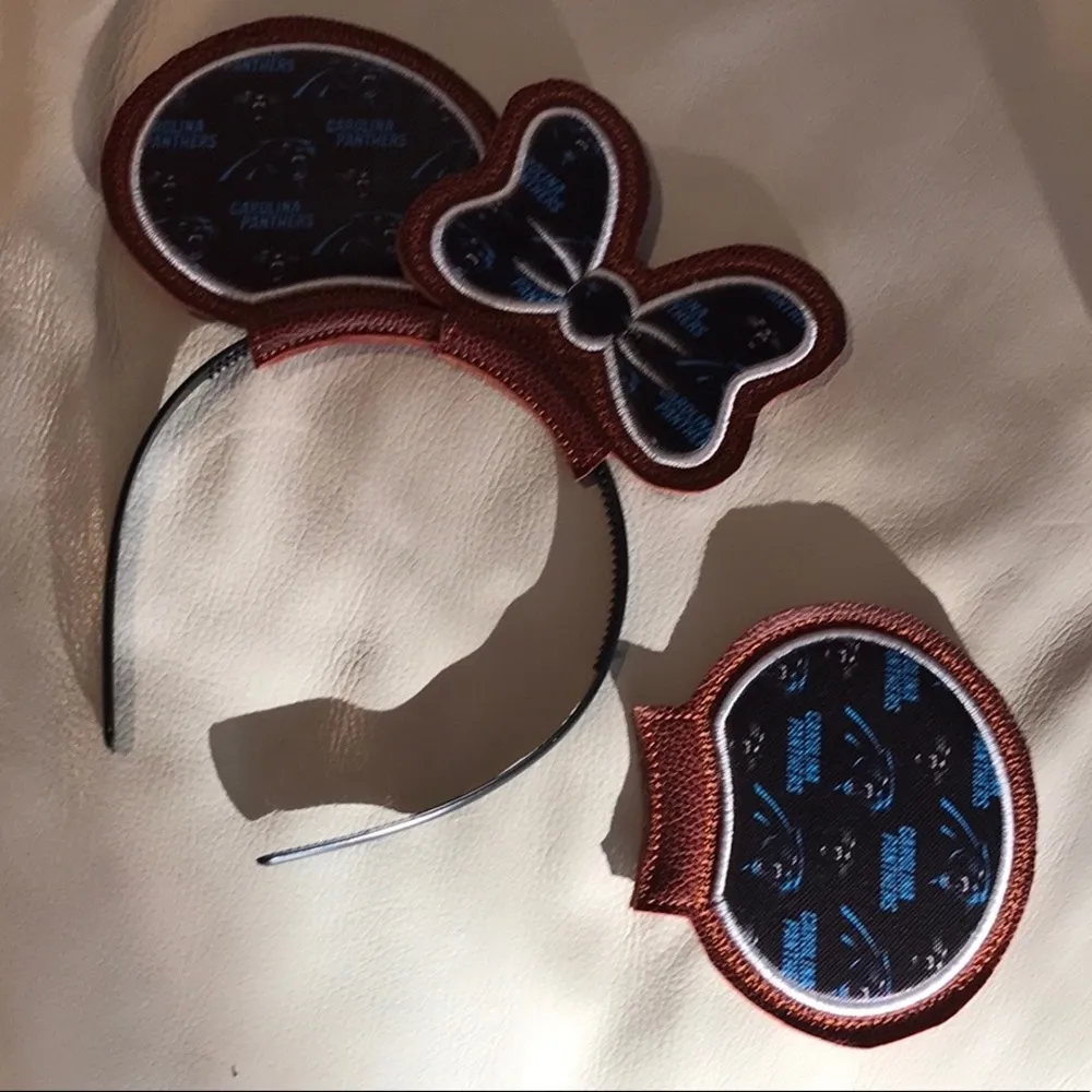 Carolina Panthers Minnie Ears - Image 2