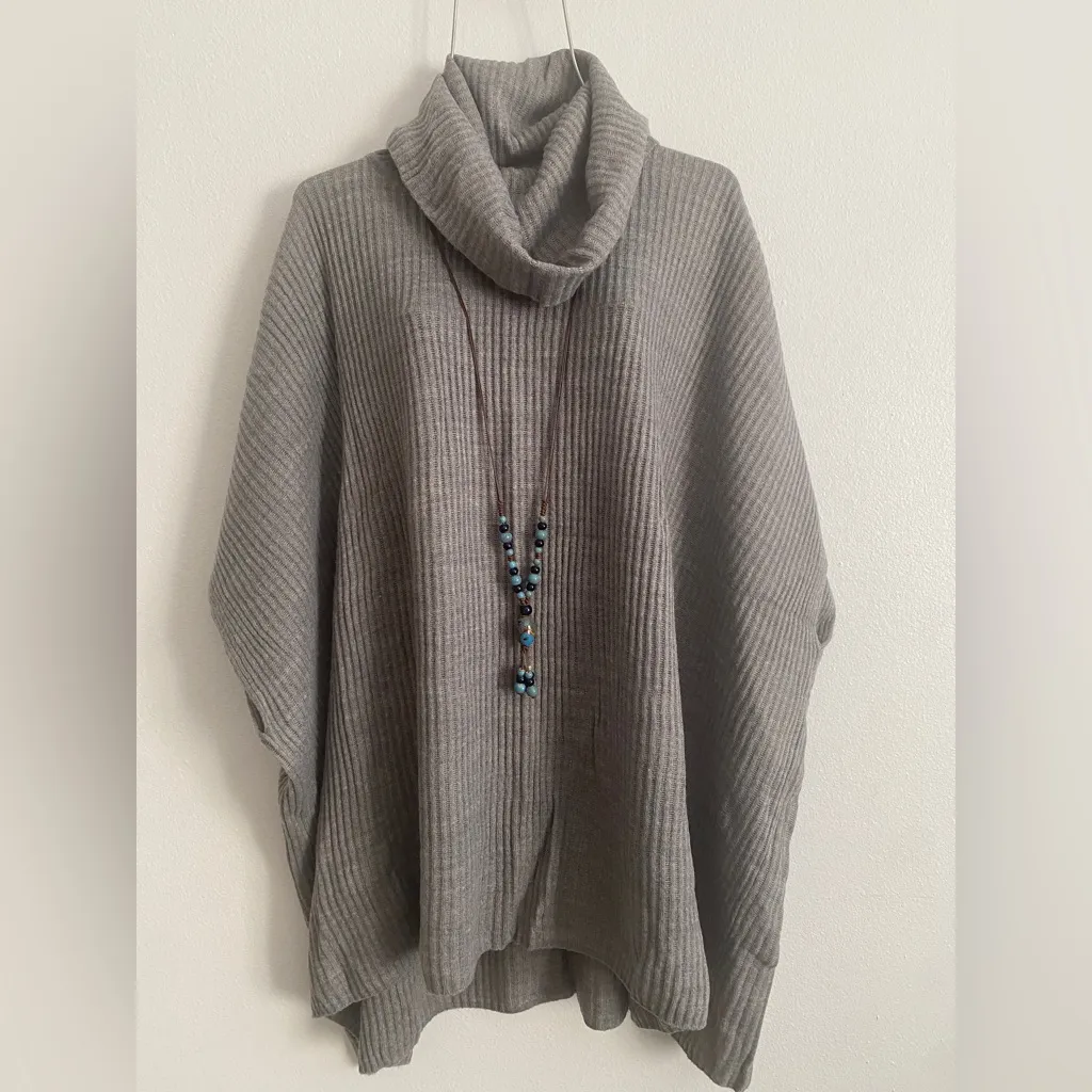 1pc‎ Vintage Ethnic Style Boho Handwoven Ceramic Beaded Adjustable Necklace Brown - Image 12