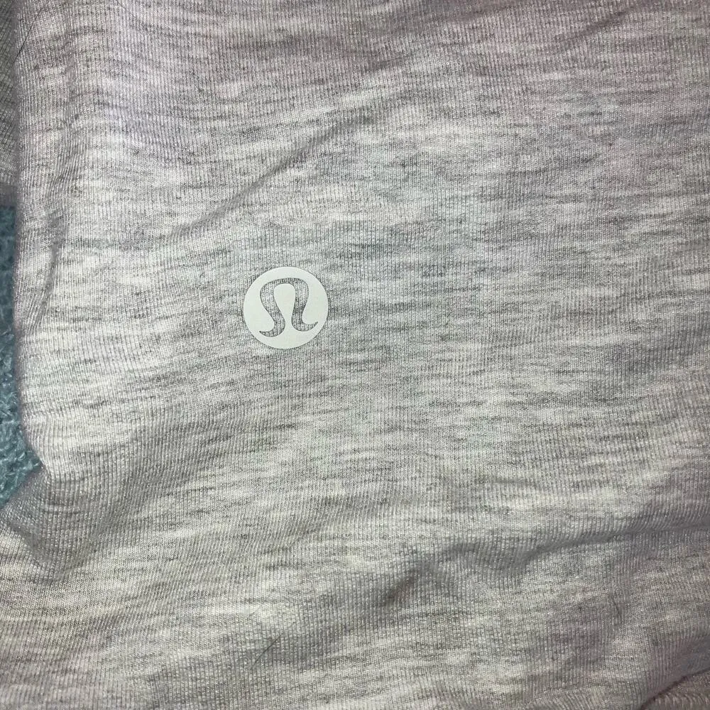 Lululemon Easy Wrap Coast Ultra Light Heathered Core Grey Cocoon Jacket-sz 6 - Image 11