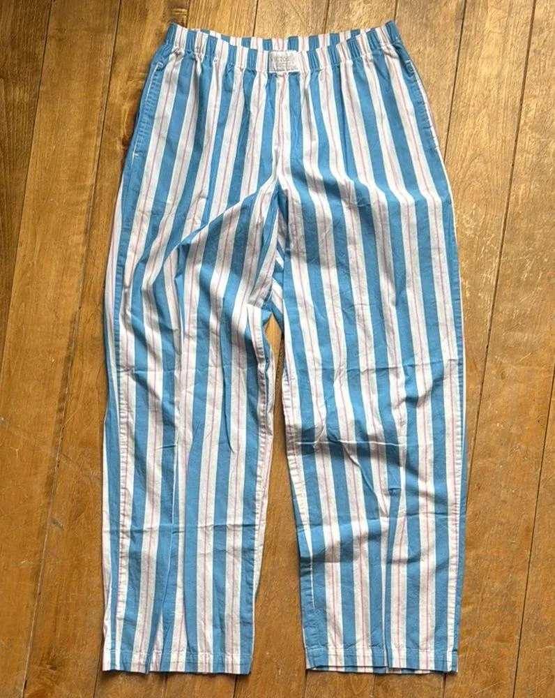 Victoria’s secret Striped Blue Pink and White Pants Small Short - Image 2