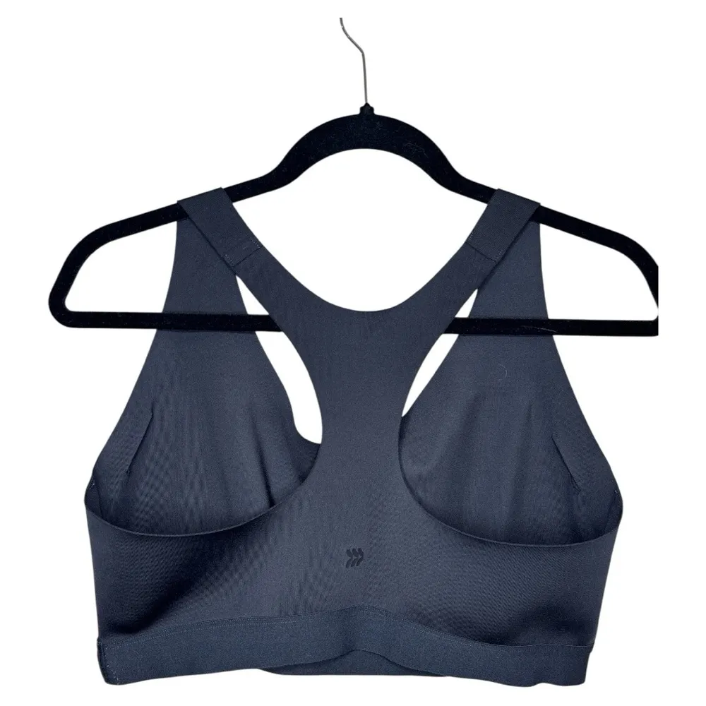 All in Motion Black Seamless Sports Bra with Racerback - Image 6