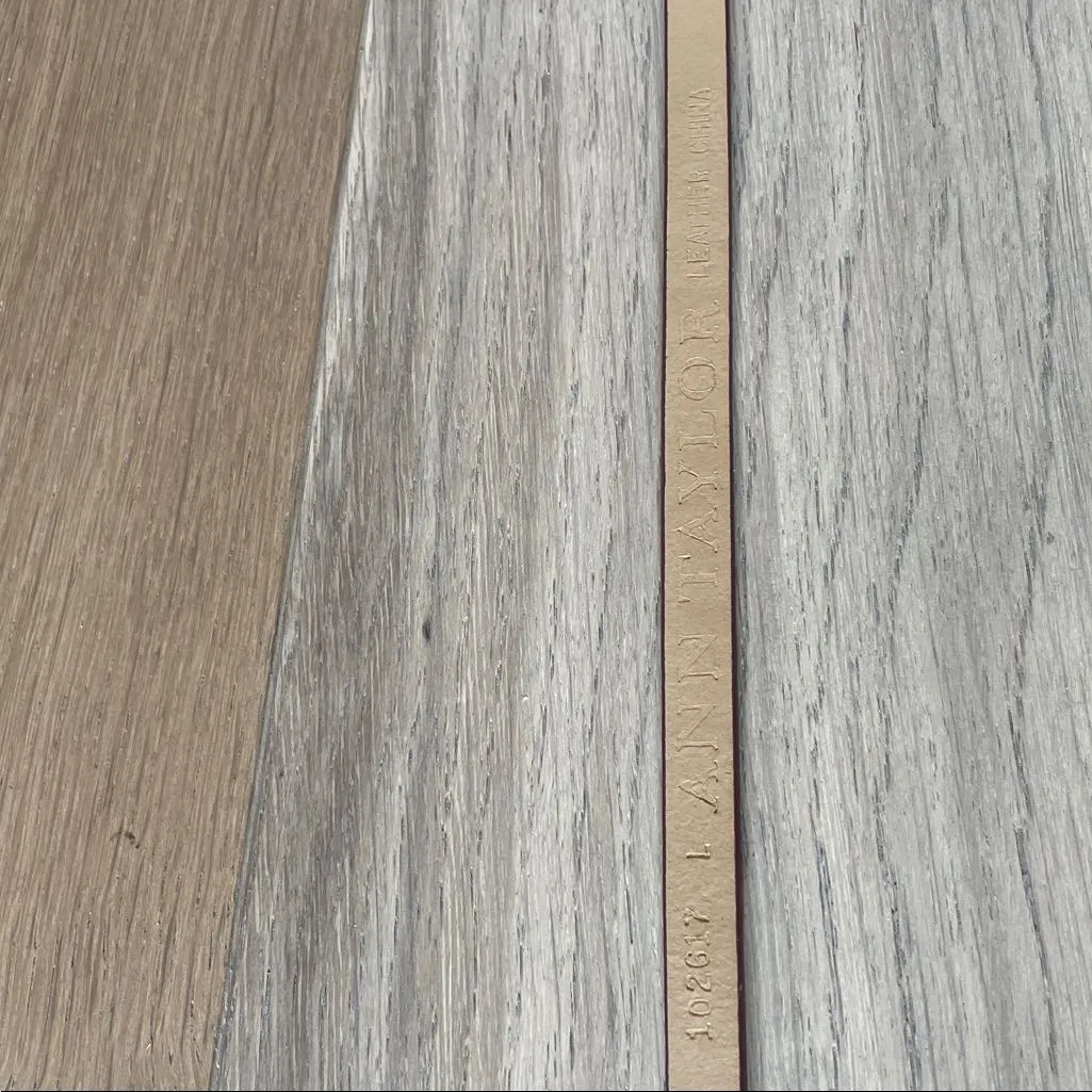 Ann Taylor Reptile Snake Print Red Skinny Belt Womens Large Genuine Leather - Image 11